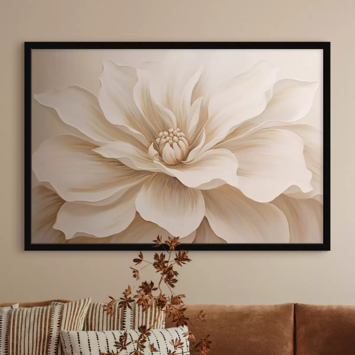 Poster Grote bloem f45471
