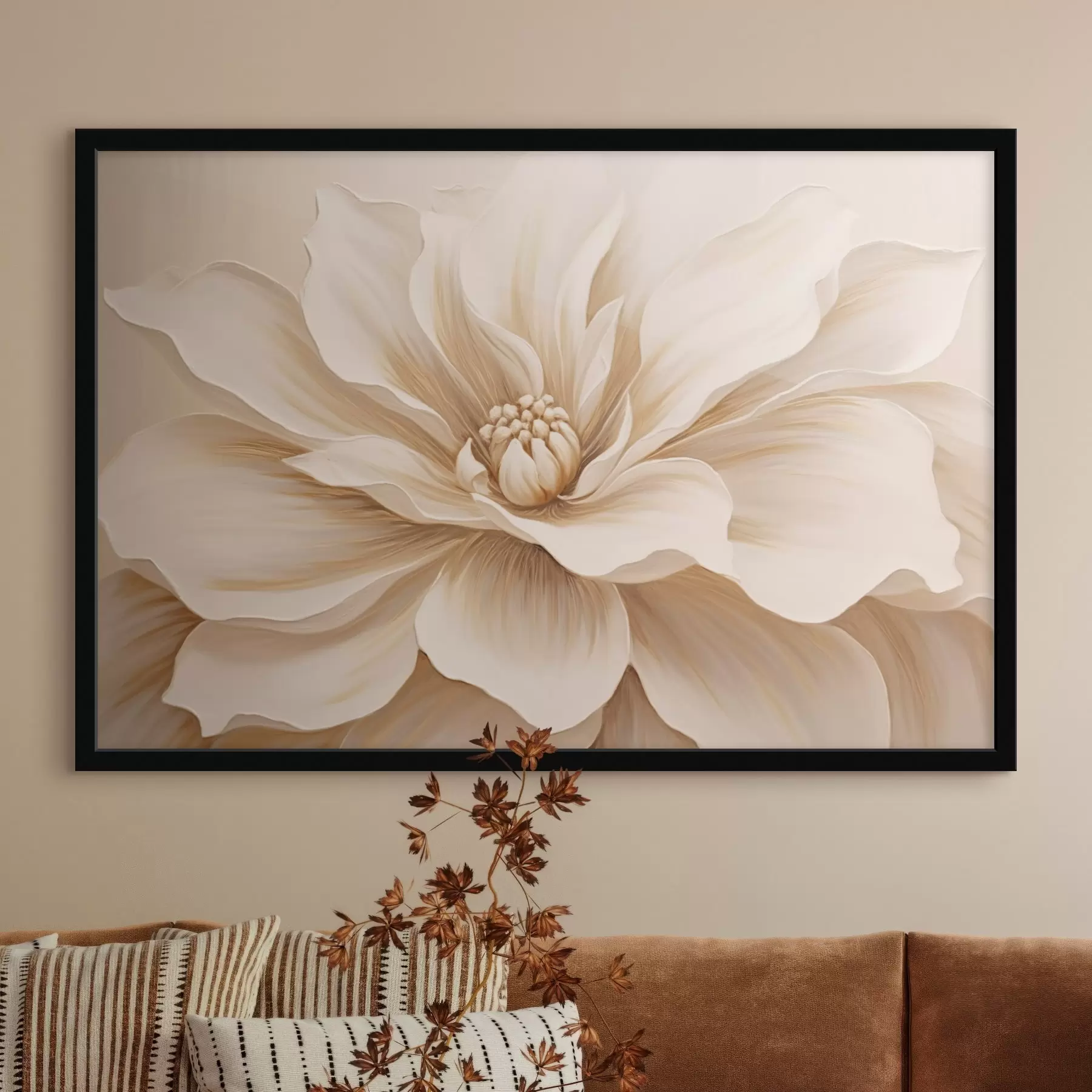 Fotobehang Grote bloem f45471