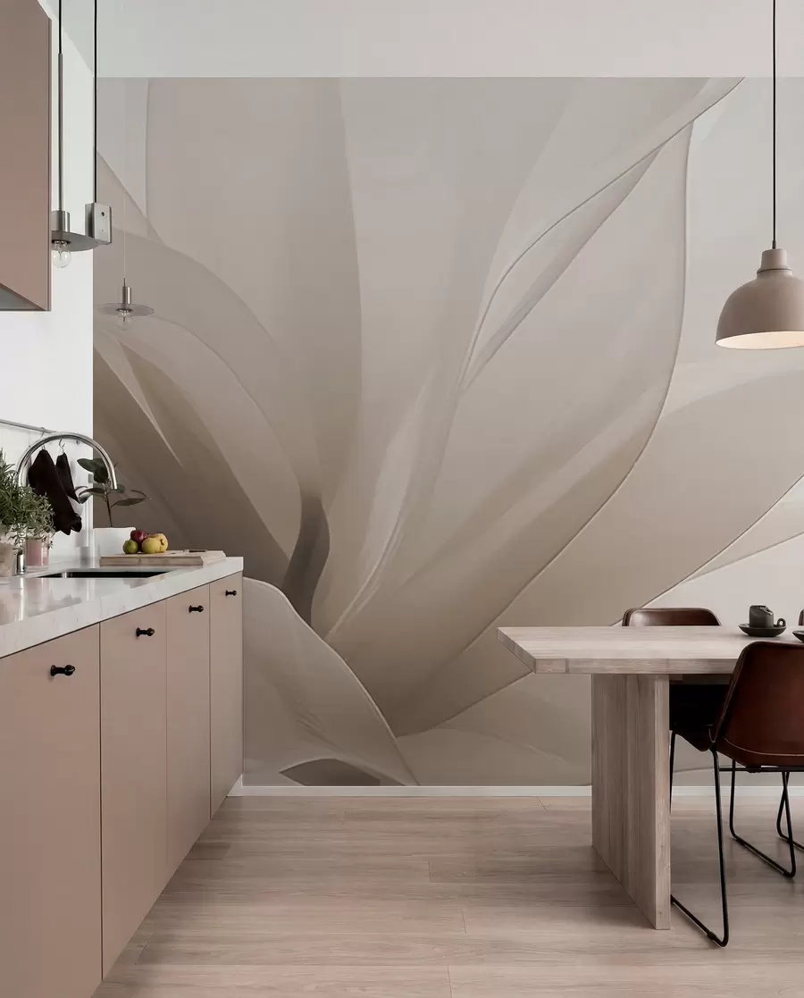 Fotobehang Abstracte bloem w04435