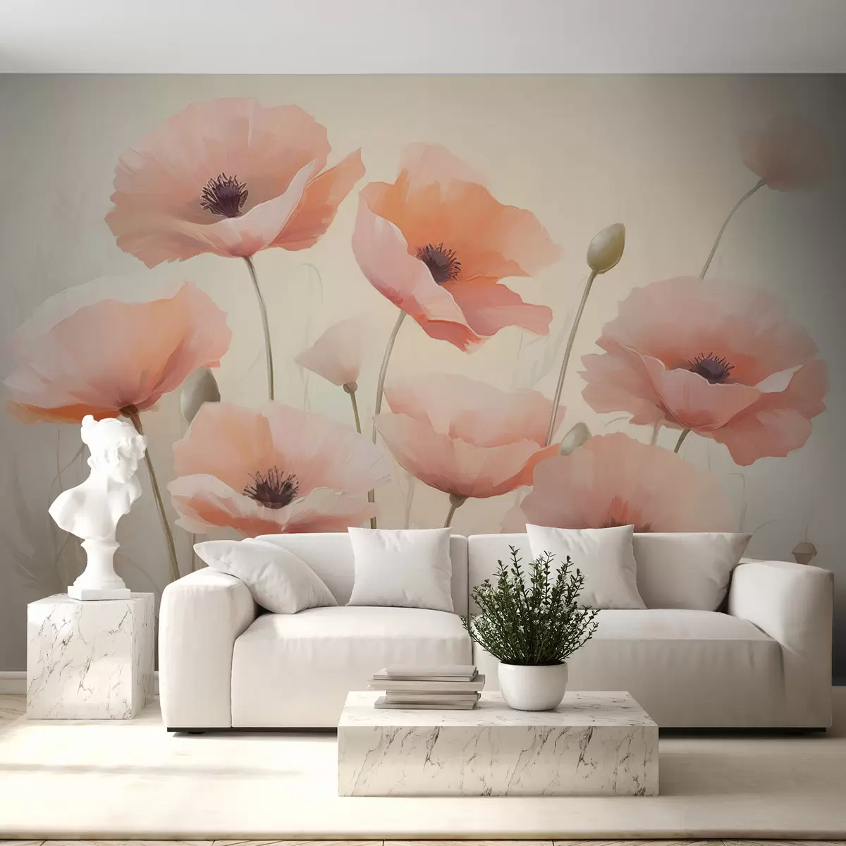 Fotobehang Klaprozen w04462