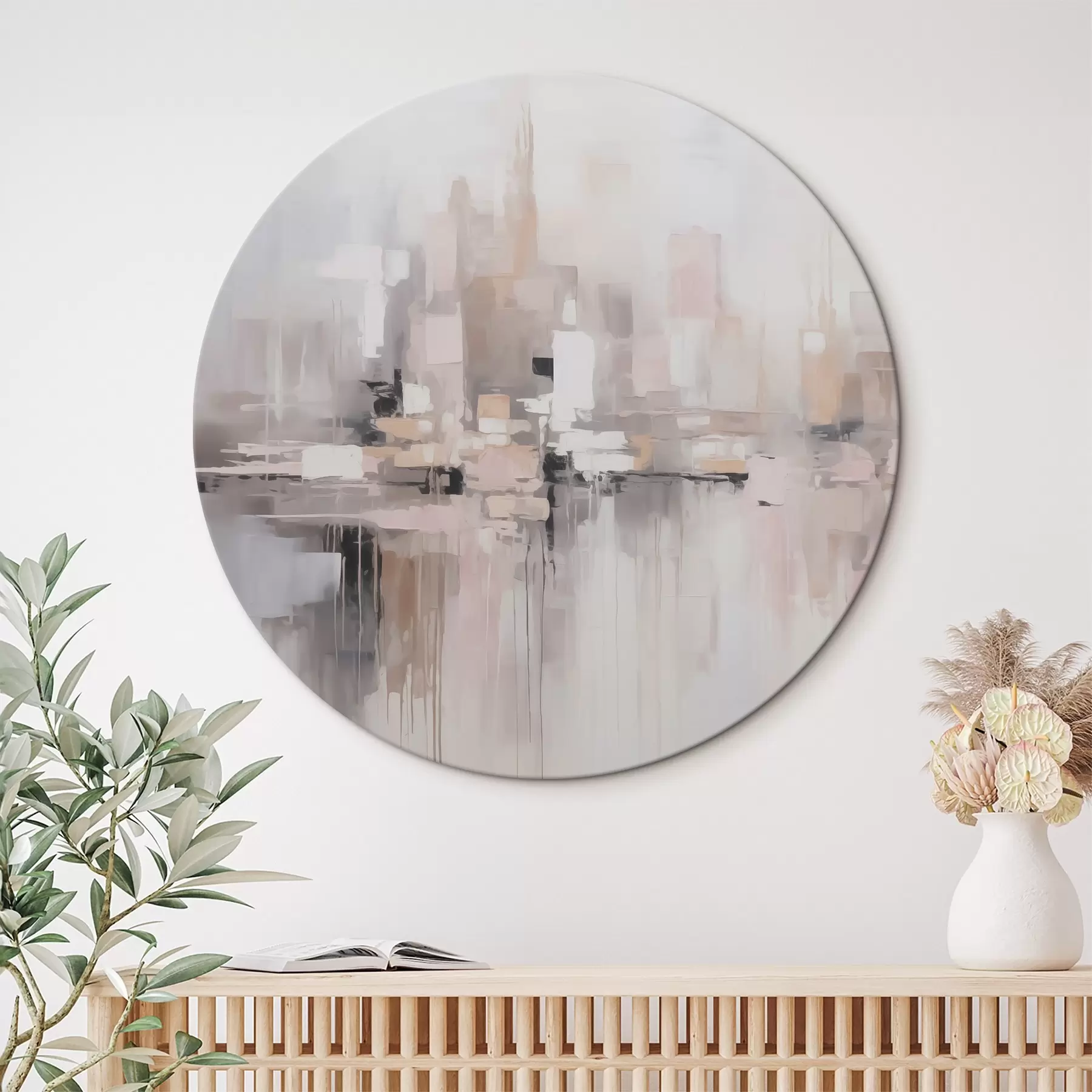  Schilderijen Abstracte stad r45602