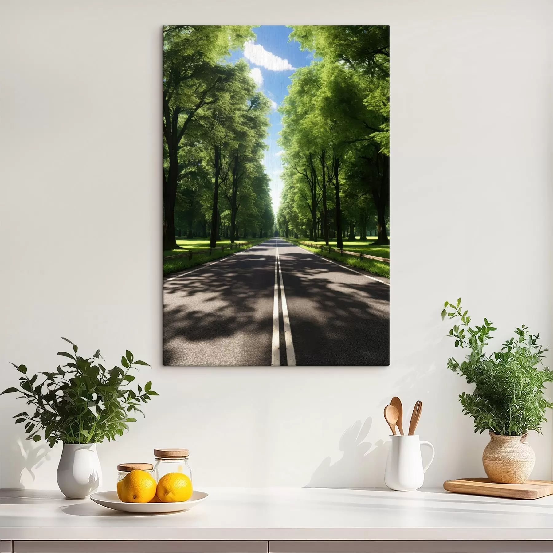  Schilderijen Weg in de verte s45505