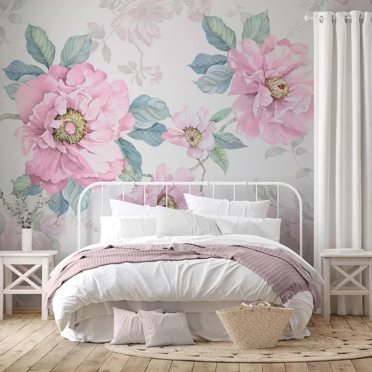 Fotobehang Bloemen in bloei w04491