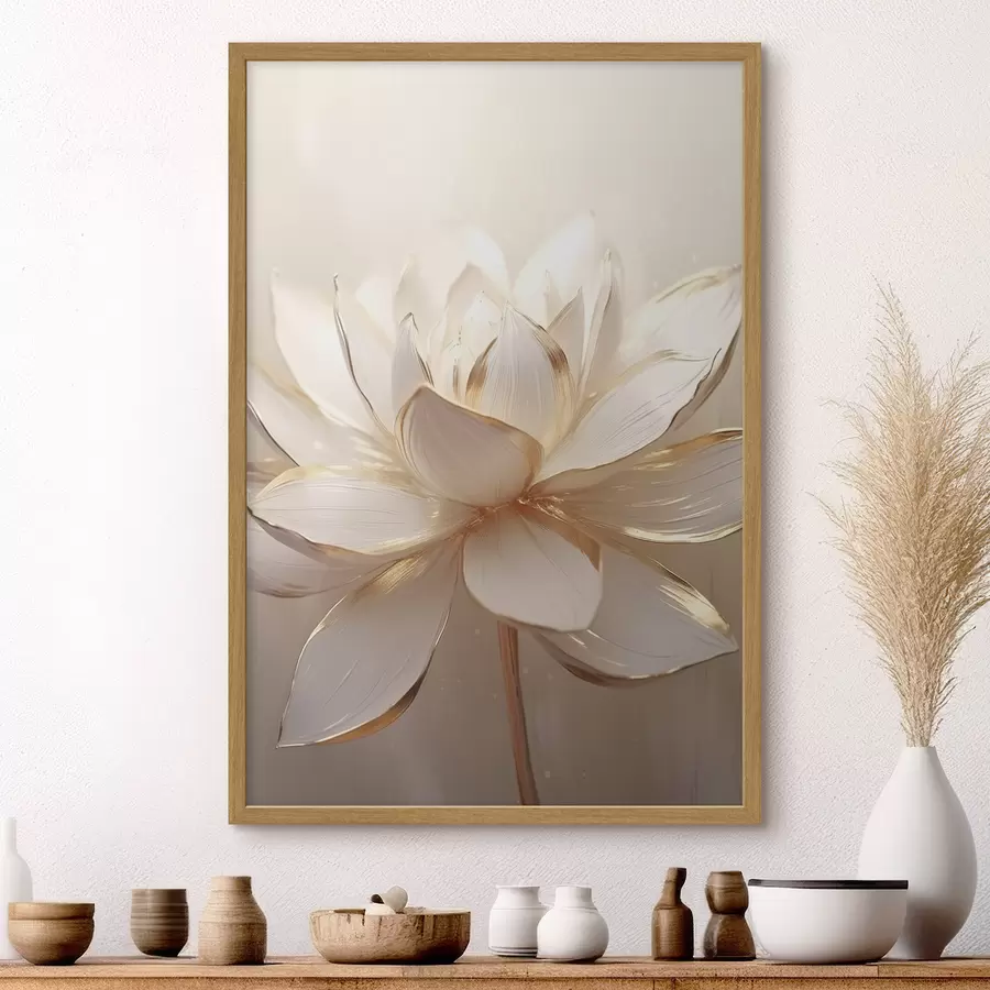 Fotobehang Lotus f45631