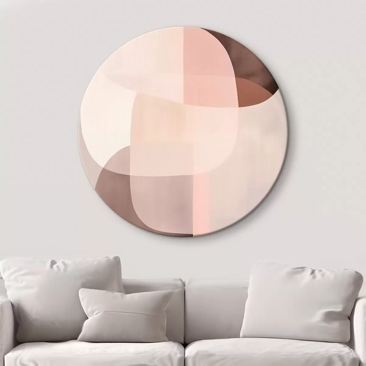 Ronde schilderijen Abstracte vormen r45632