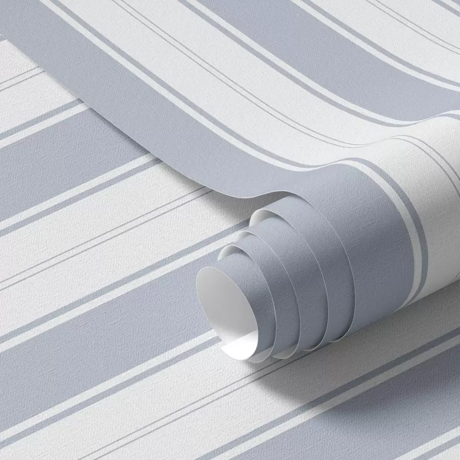 Fotobehang Uitvoering met herhalende strepen in grijsblauwe tinten a00517
