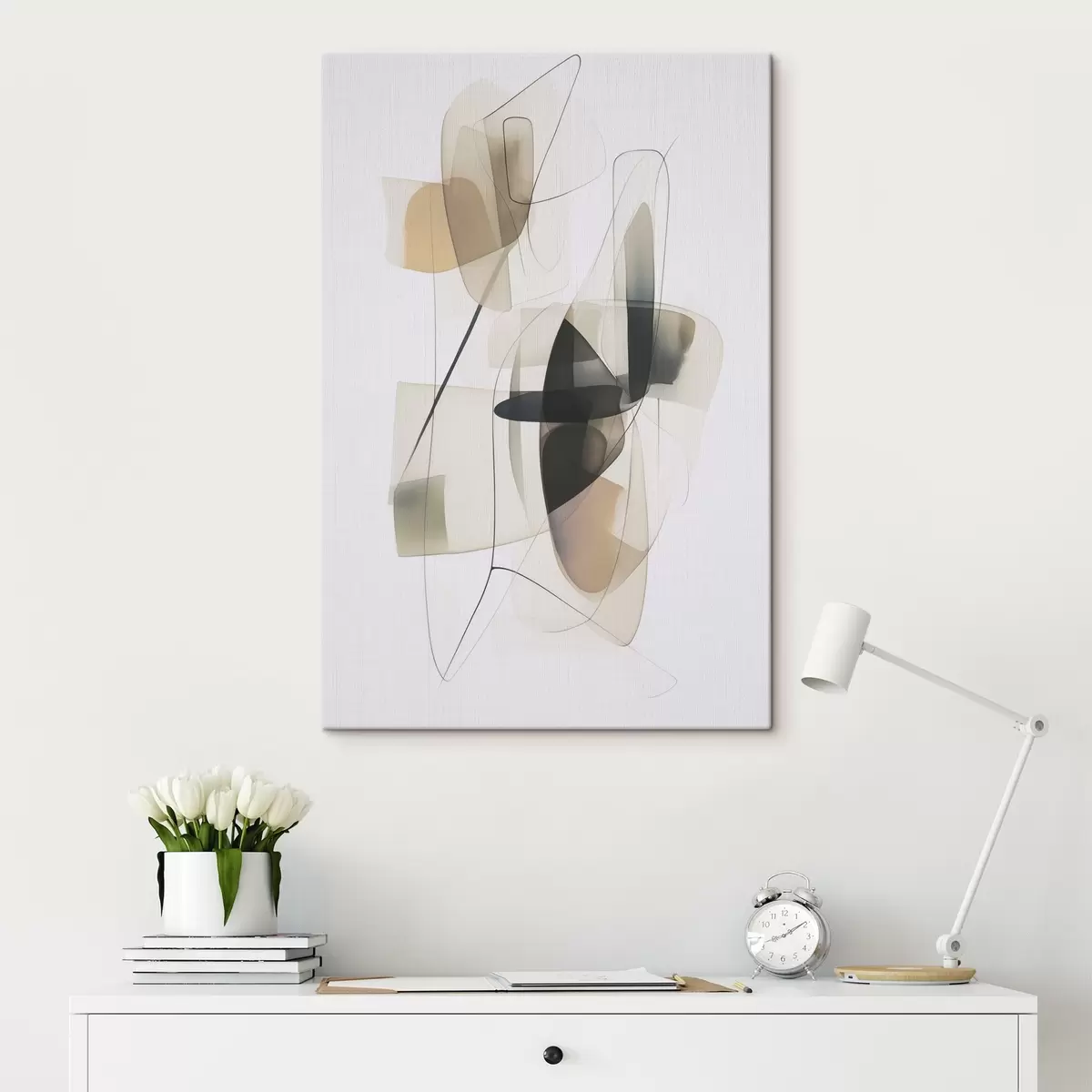  Schilderijen Abstractieplekken s45670