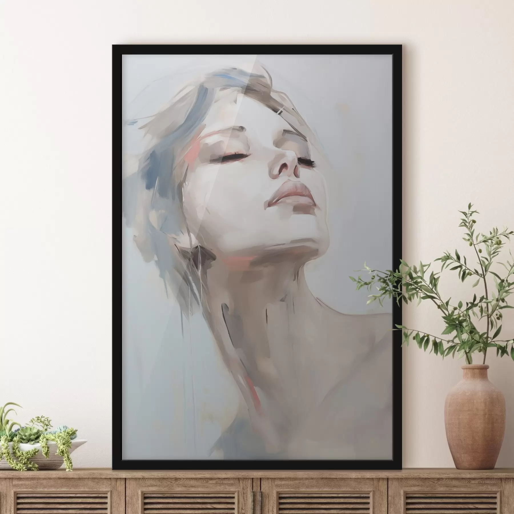 Fotobehang Portret van een meisje f45671