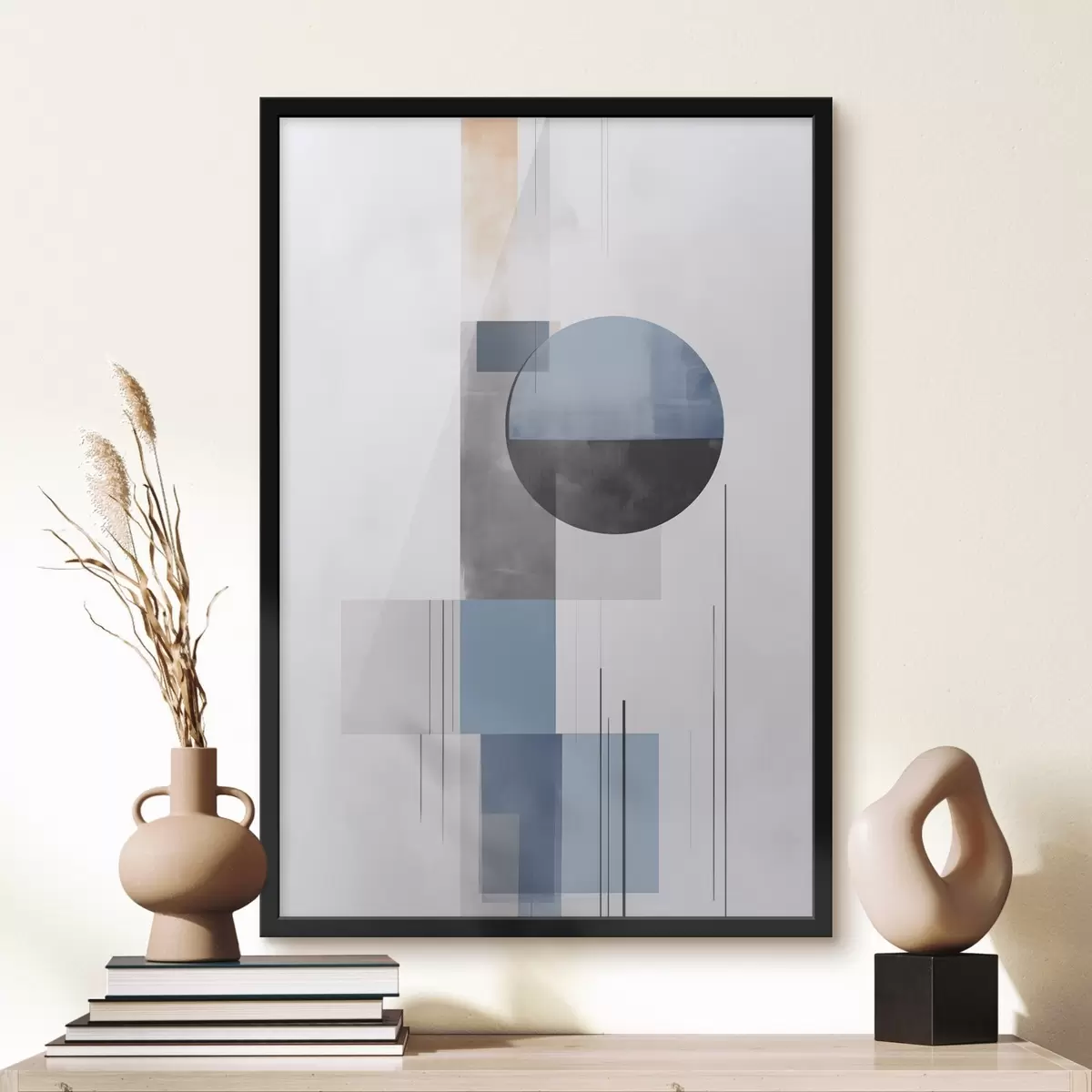 Poster Geometrische abstractie f45680