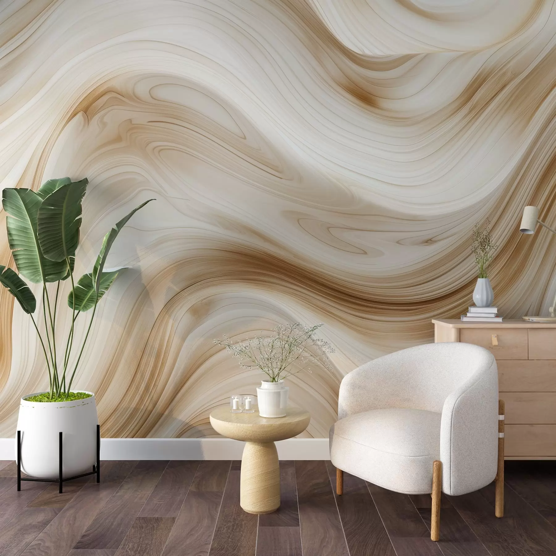 Fotobehang Abstracte lijnen w04513