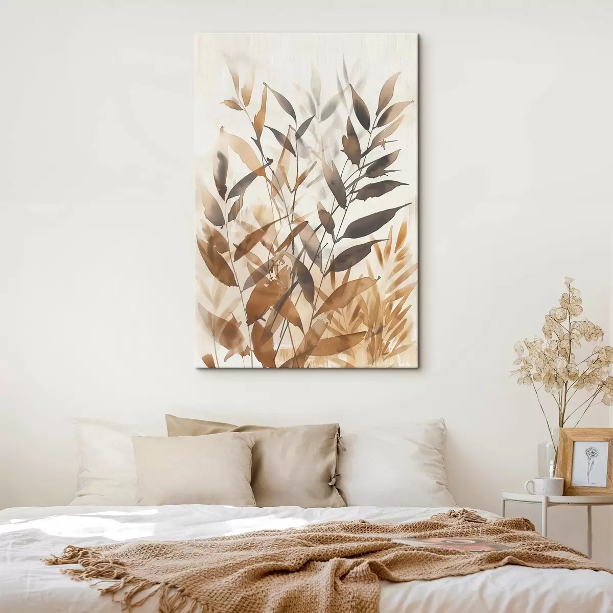  Schilderijen Delicate takken met bladeren s45747