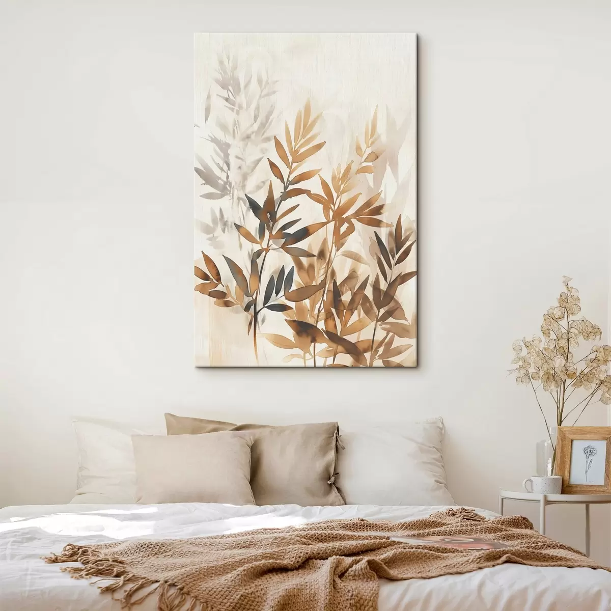  Schilderijen Delicate takken met bladeren s45752