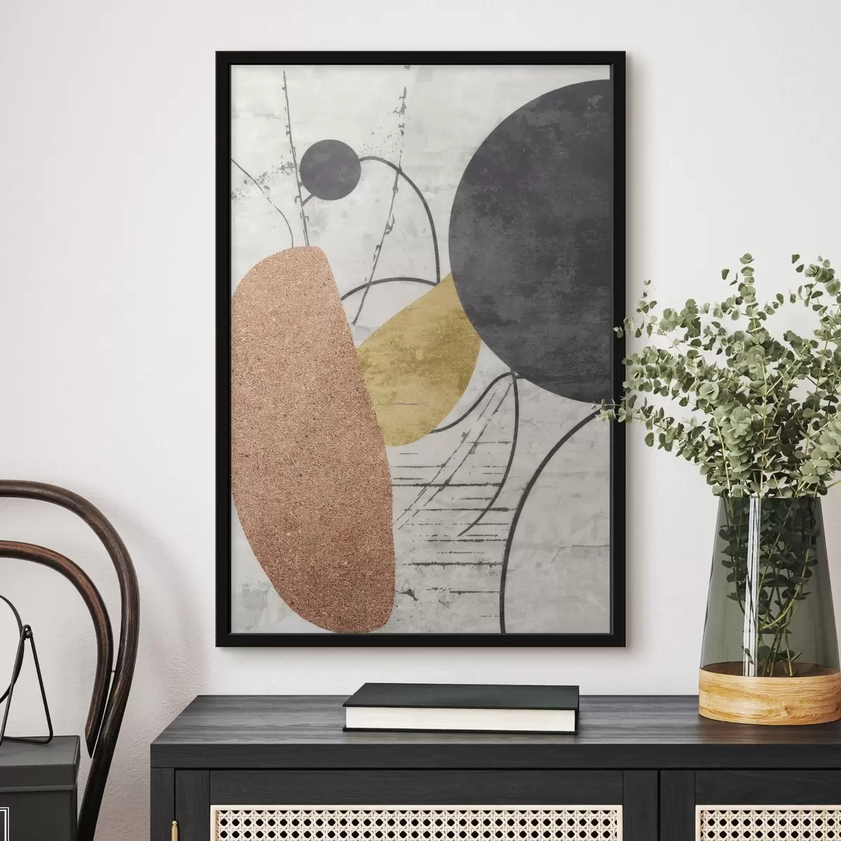 Poster Hedendaags abstract f45751