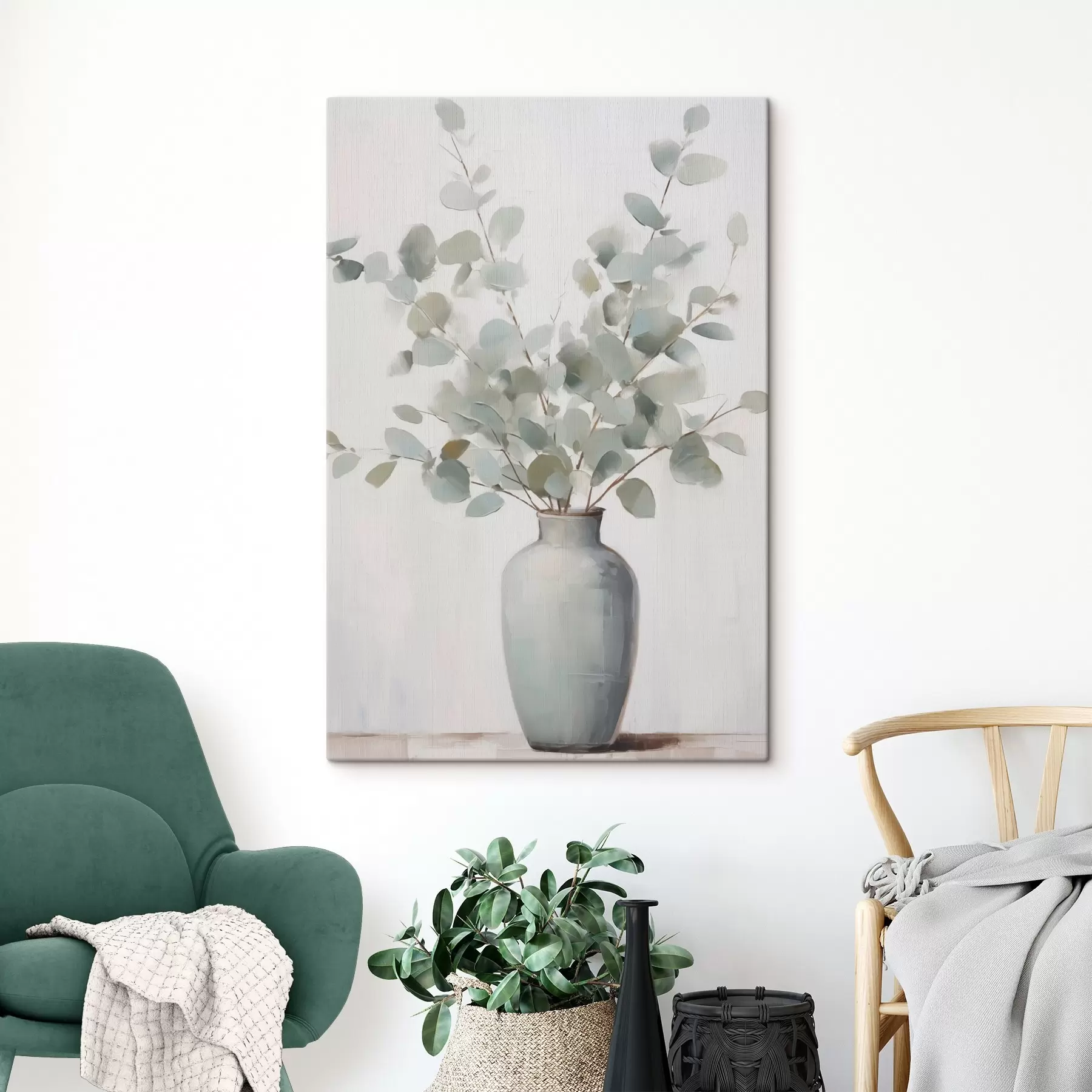  Schilderijen Eucalyptustakken s45771