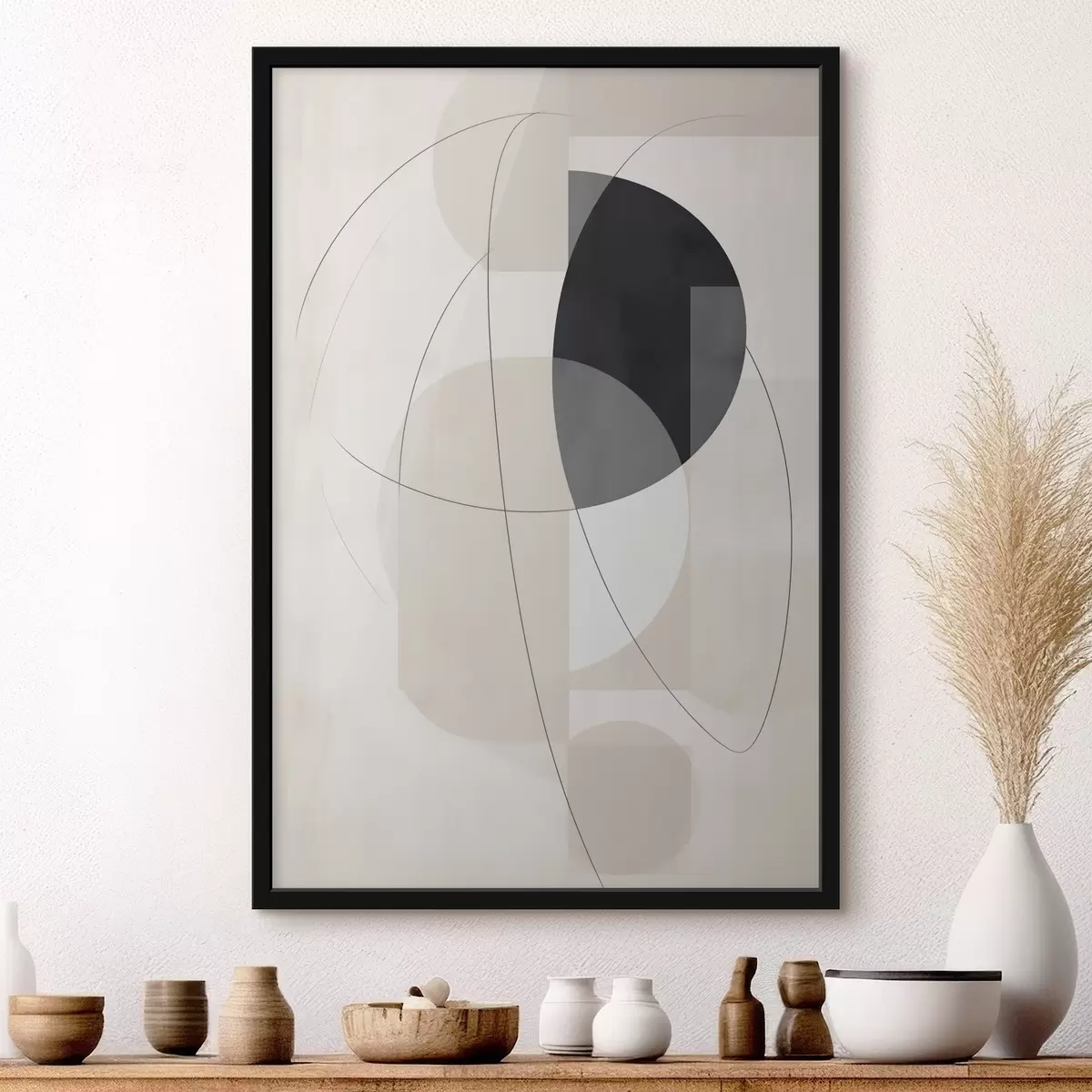 Poster Geometrische abstractie f45767