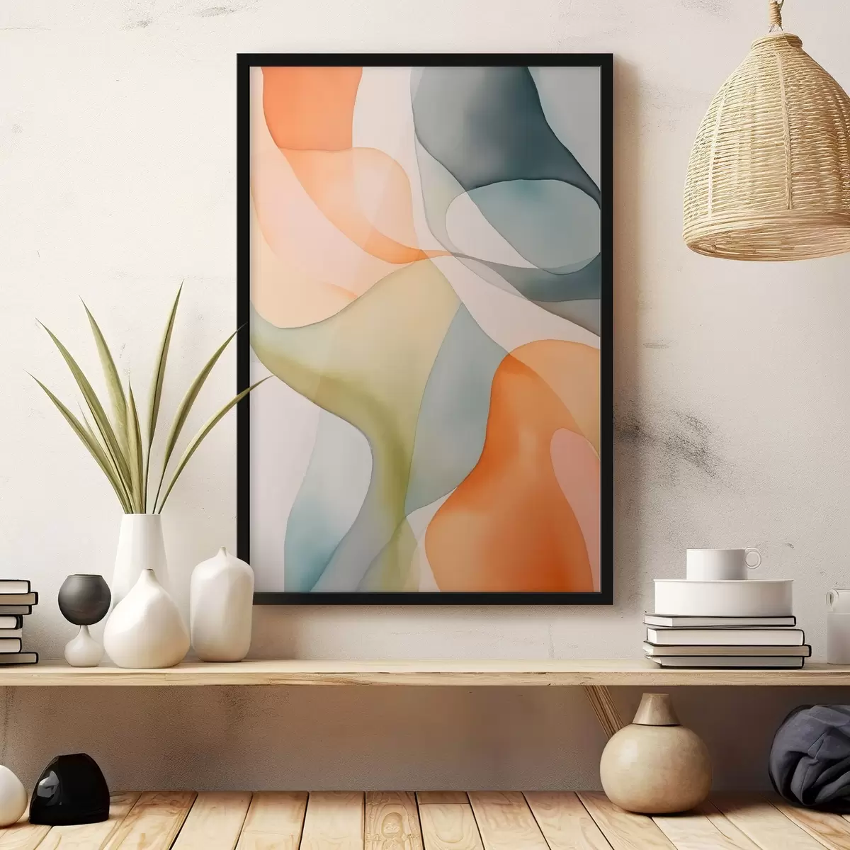Poster Abstracte golven f45785
