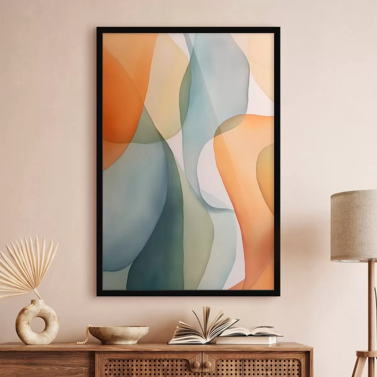 Poster Abstracte golven f45786