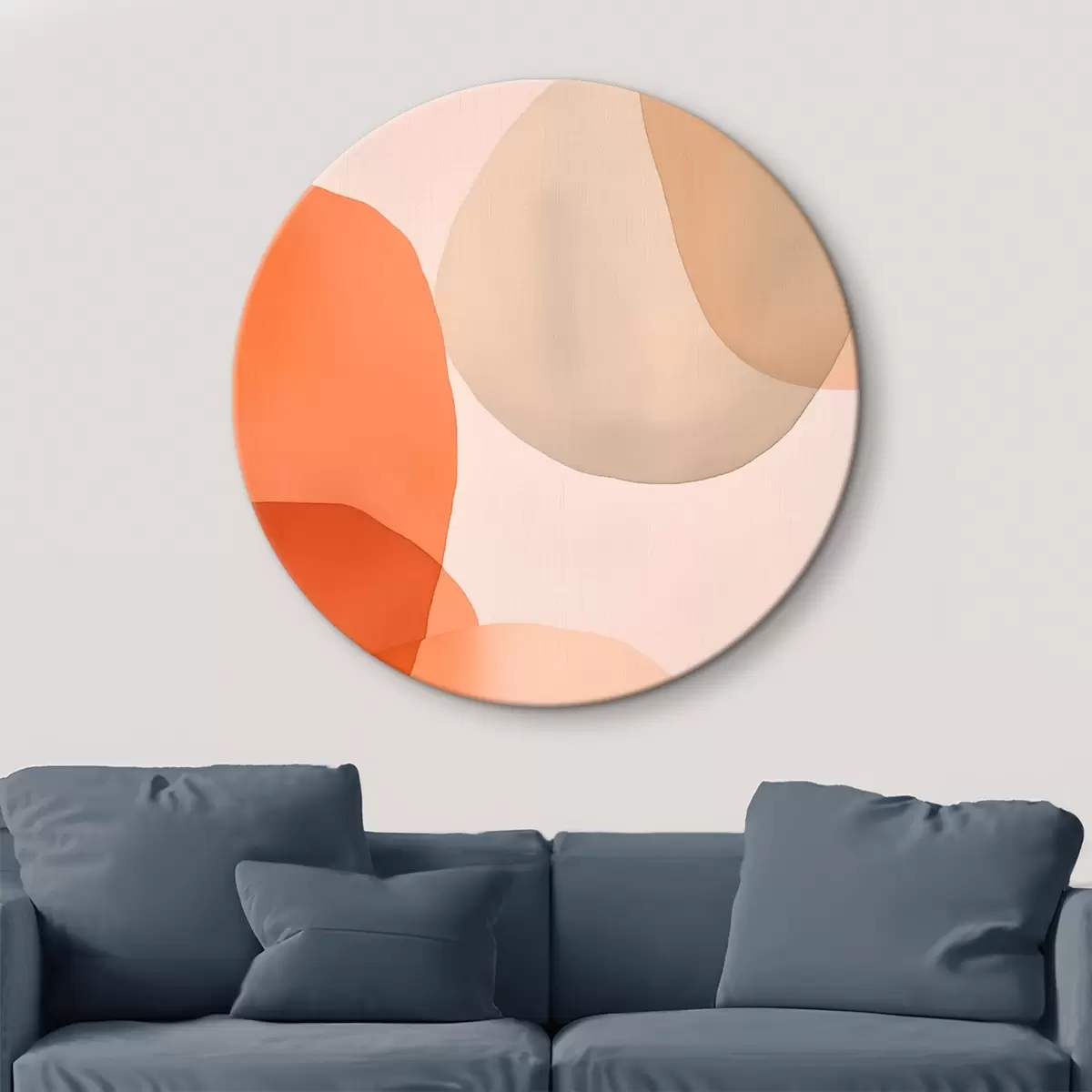 Ronde schilderijen Abstracte cirkels r45791