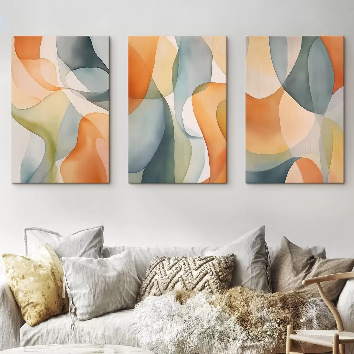  Schilderijen Abstracte vormen m00729