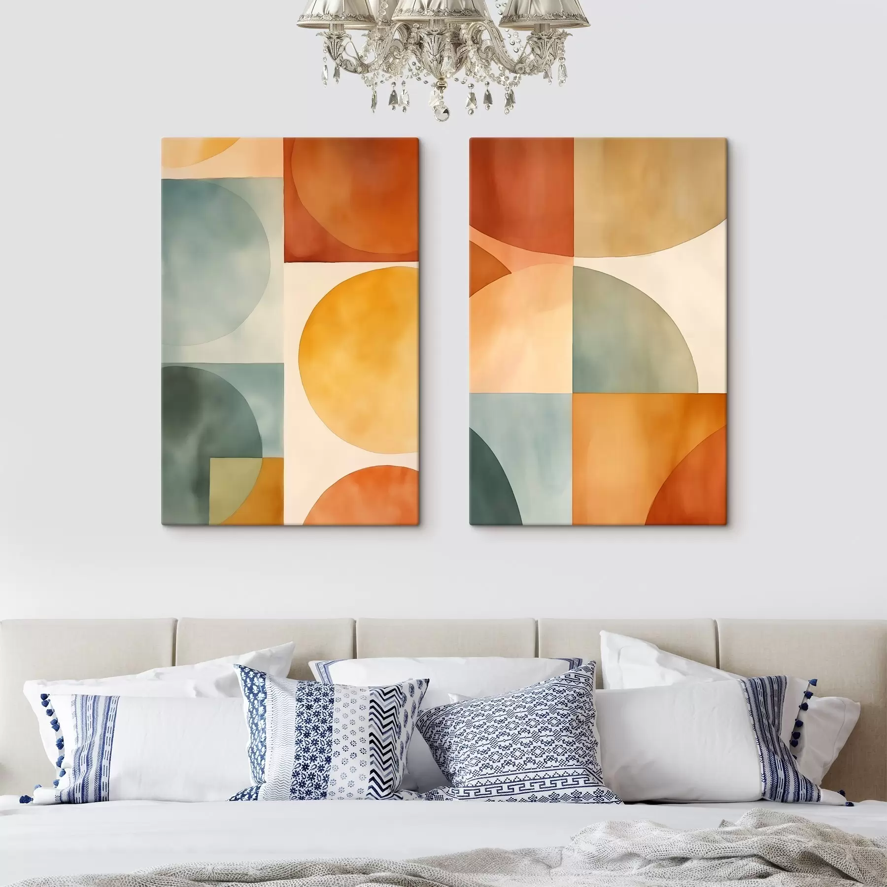  Schilderijen Geometrische cirkels m00732