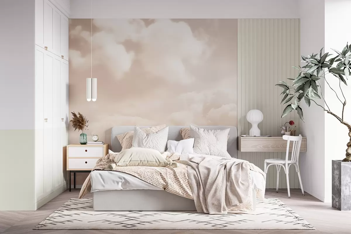 Fotobehang Wolken w04542