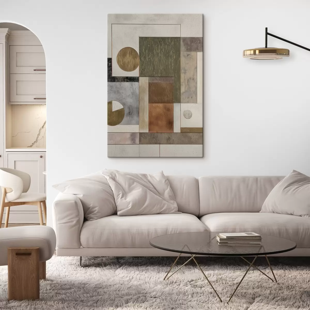  Schilderijen abstracte moderne geometrie s45729