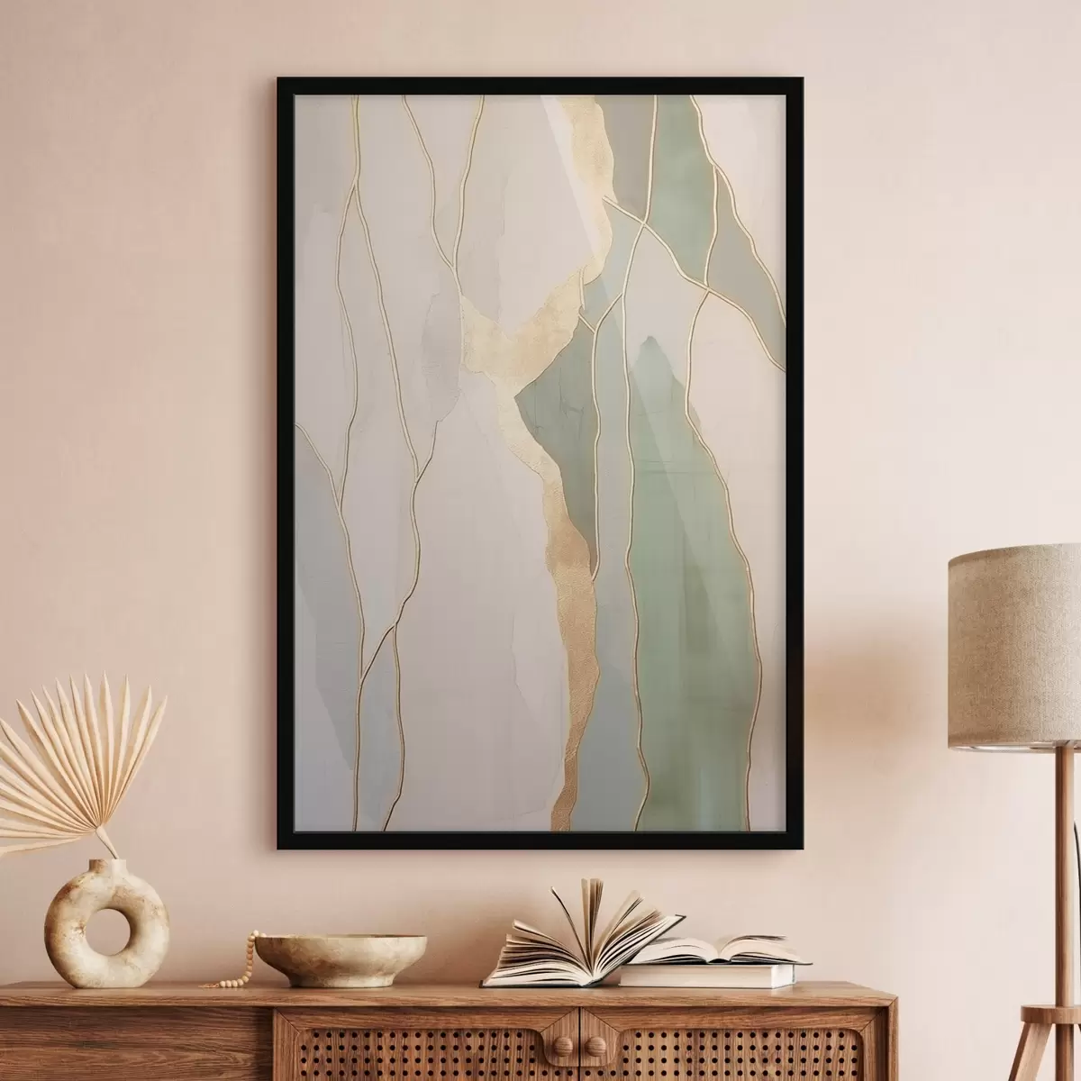 Poster Abstracte lijnen f45829