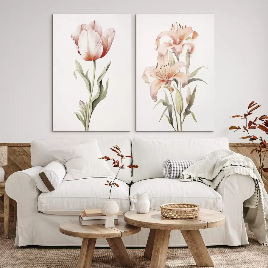  Schilderijen Bloemen m00752