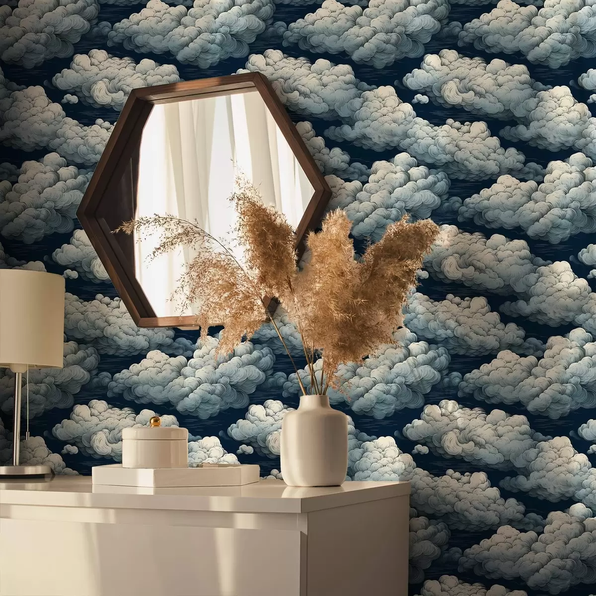Behang Wolken a00537