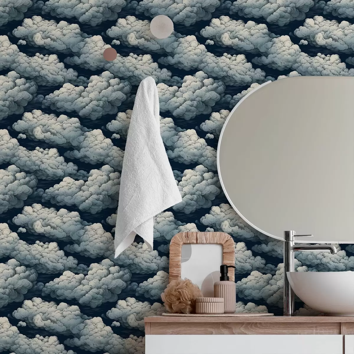Behang Wolken a00537