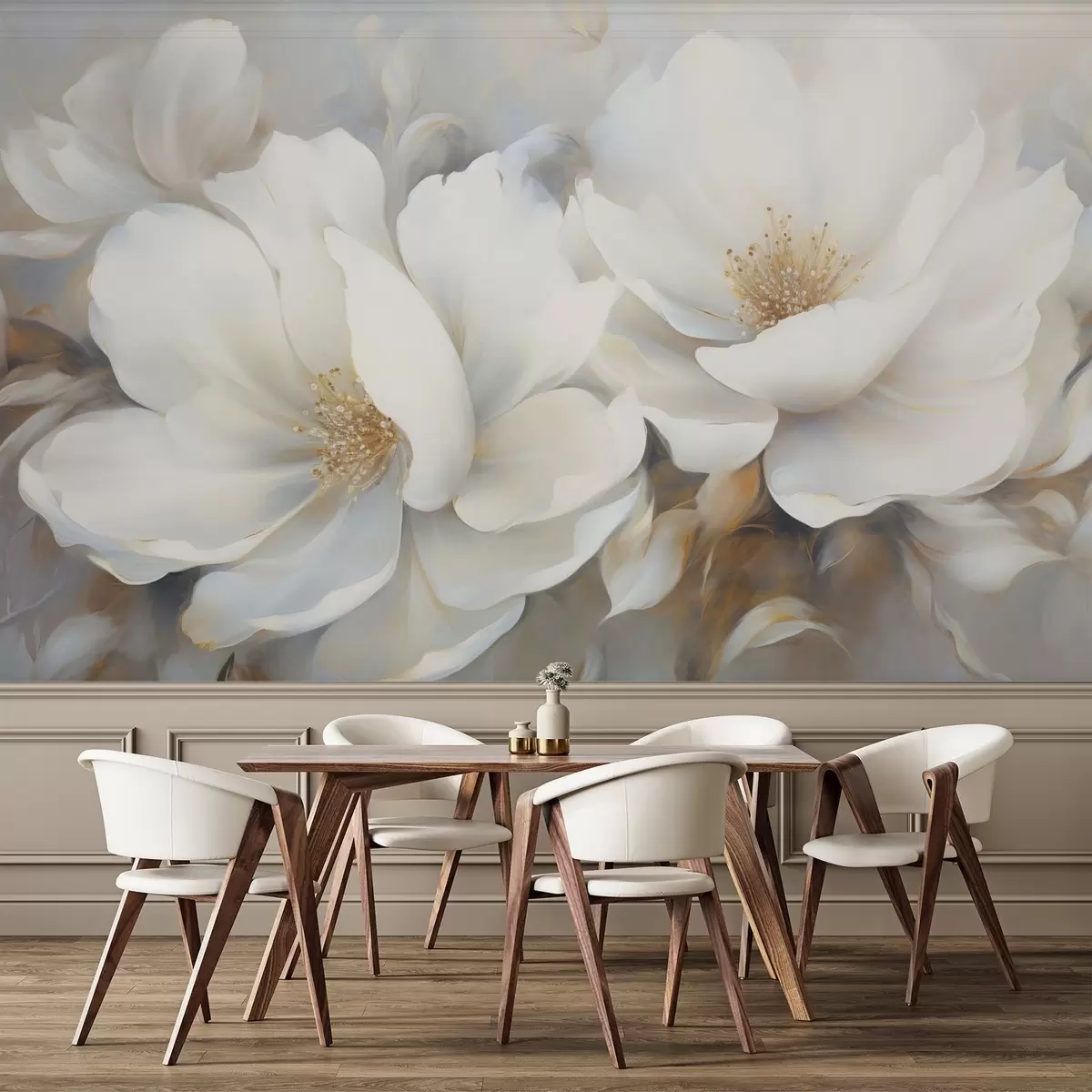 Fotobehang Enorme bloemen w04594