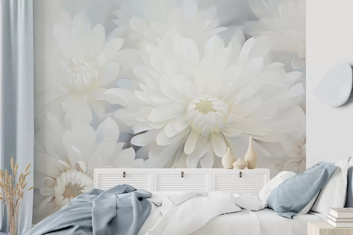 Fotobehang Chrysanten w04596