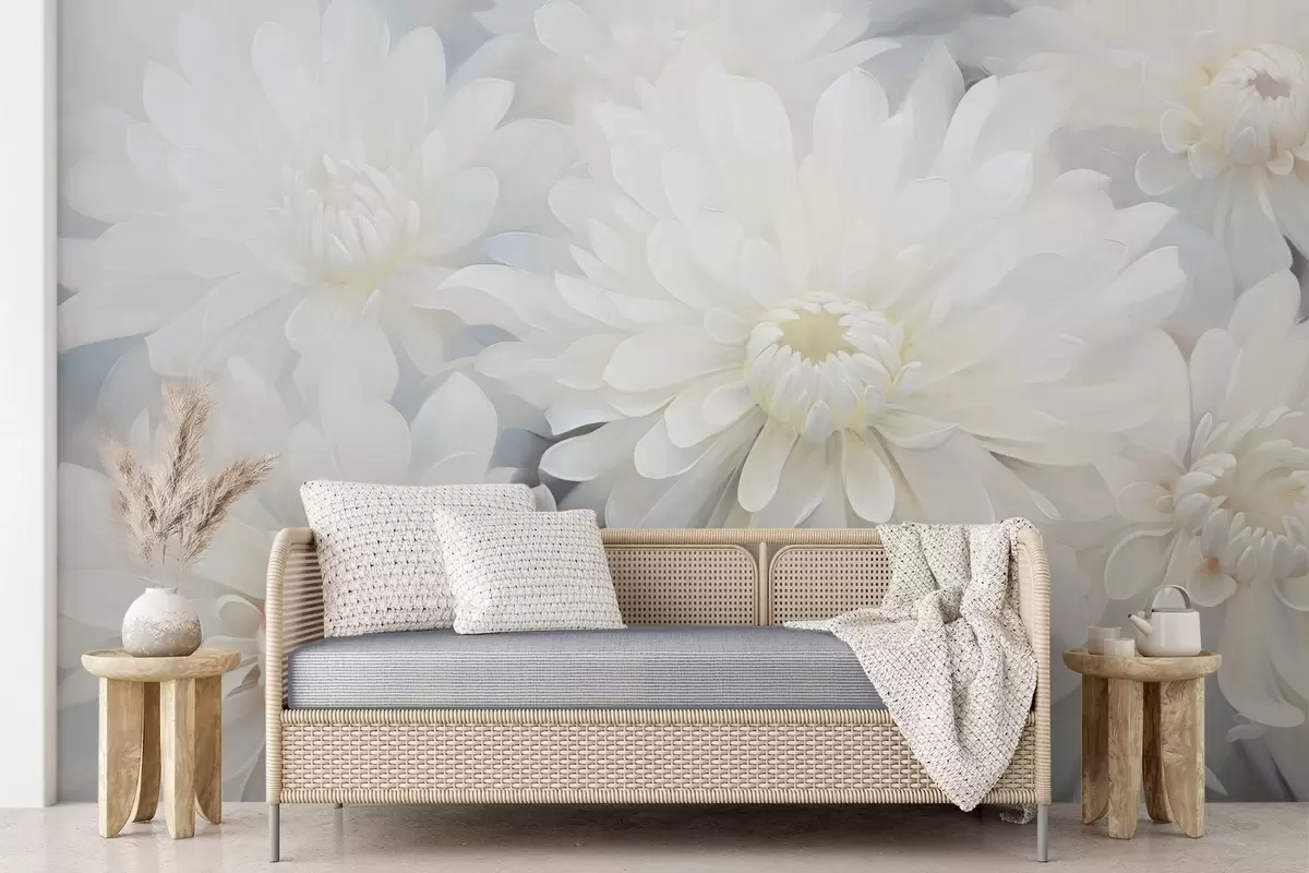 Fotobehang Chrysanten w04596