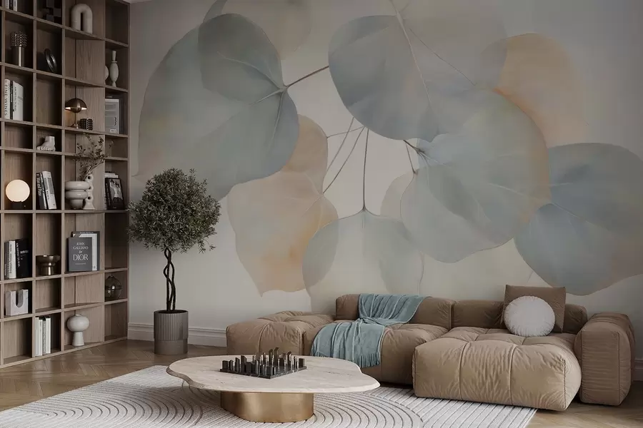 Fotobehang Enorme bladeren w04599