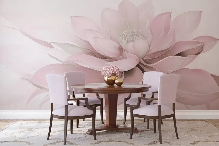 Fotobehang Het mysterie van de bloem w04563v1