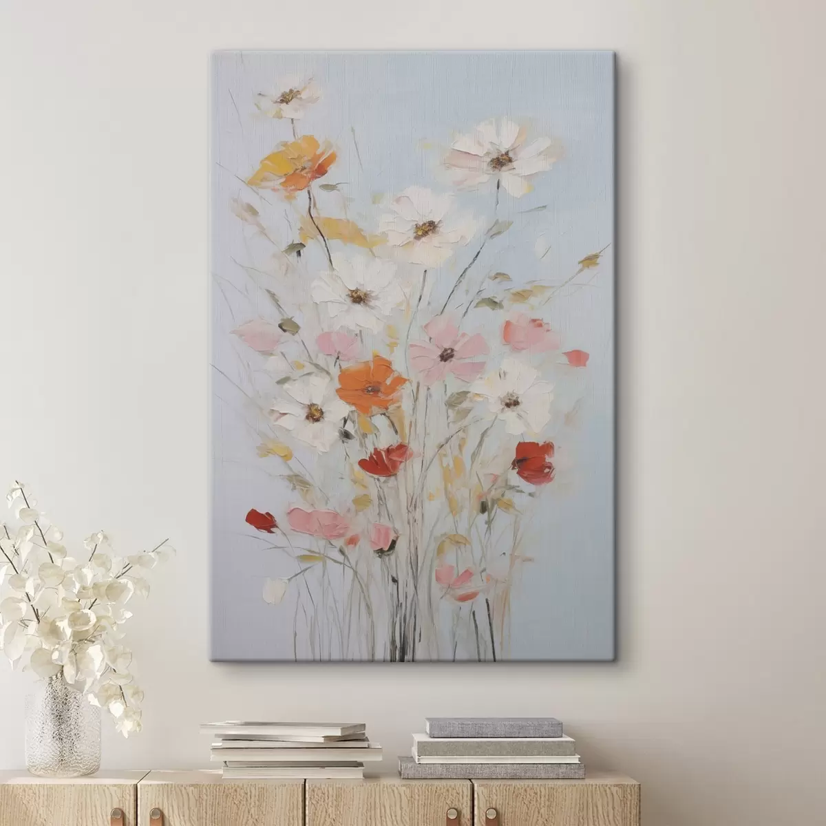  Schilderijen Fijne bloemen s45981