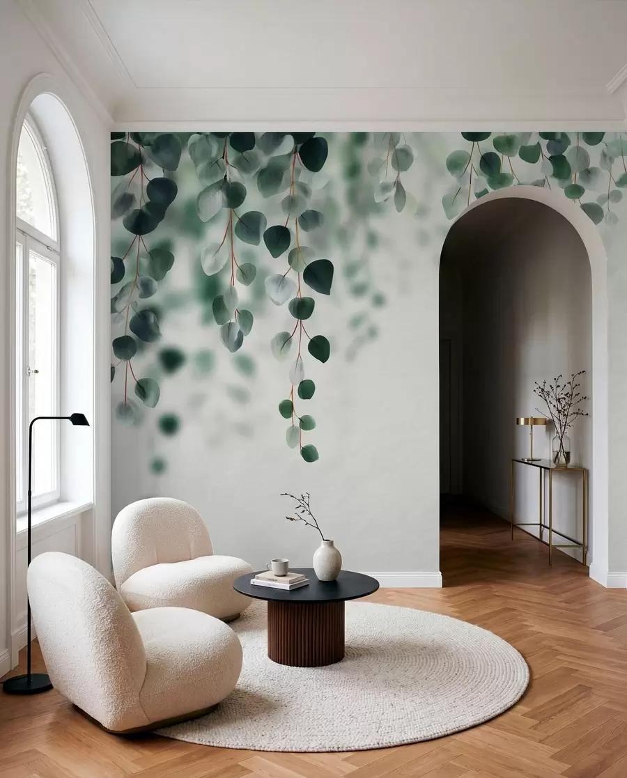 Fotobehang Eucalyptus van boven w04393