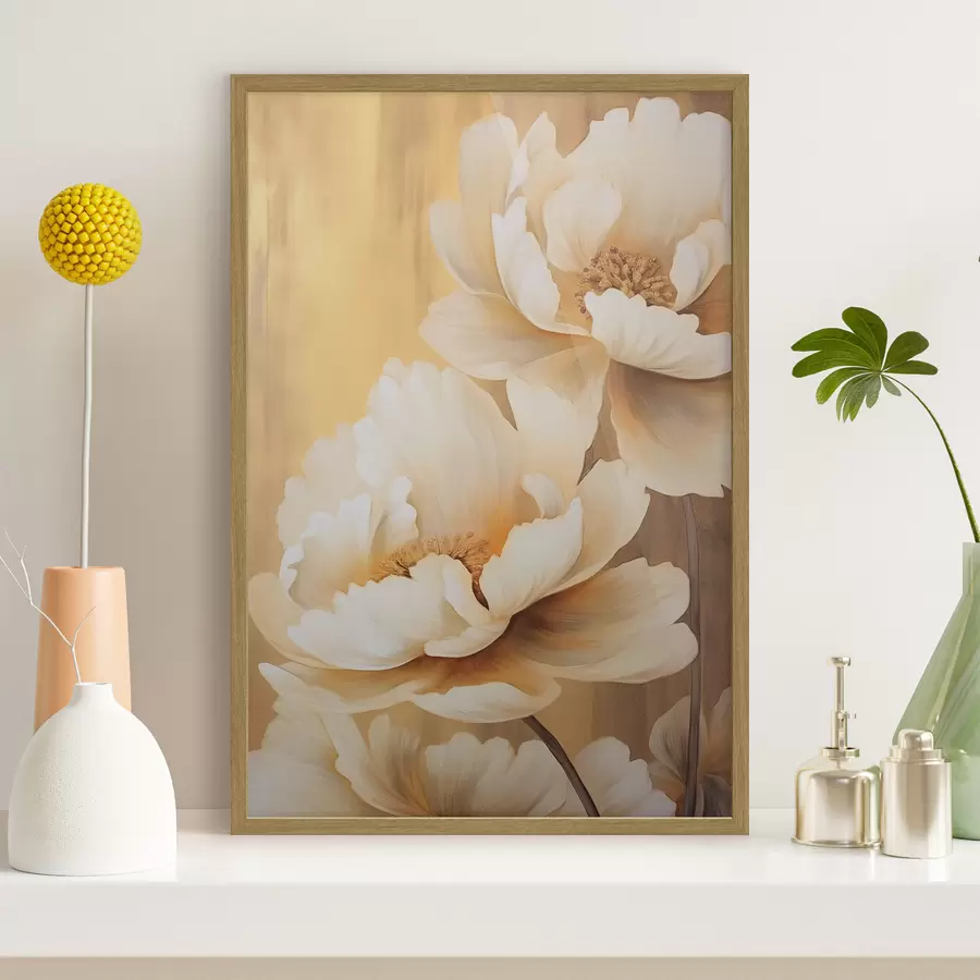 Fotobehang Pioenrozen f45957