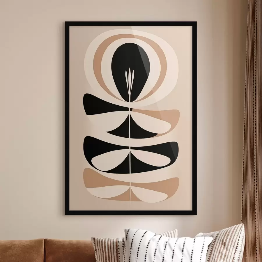 Fotobehang Abstracte bloem f45969