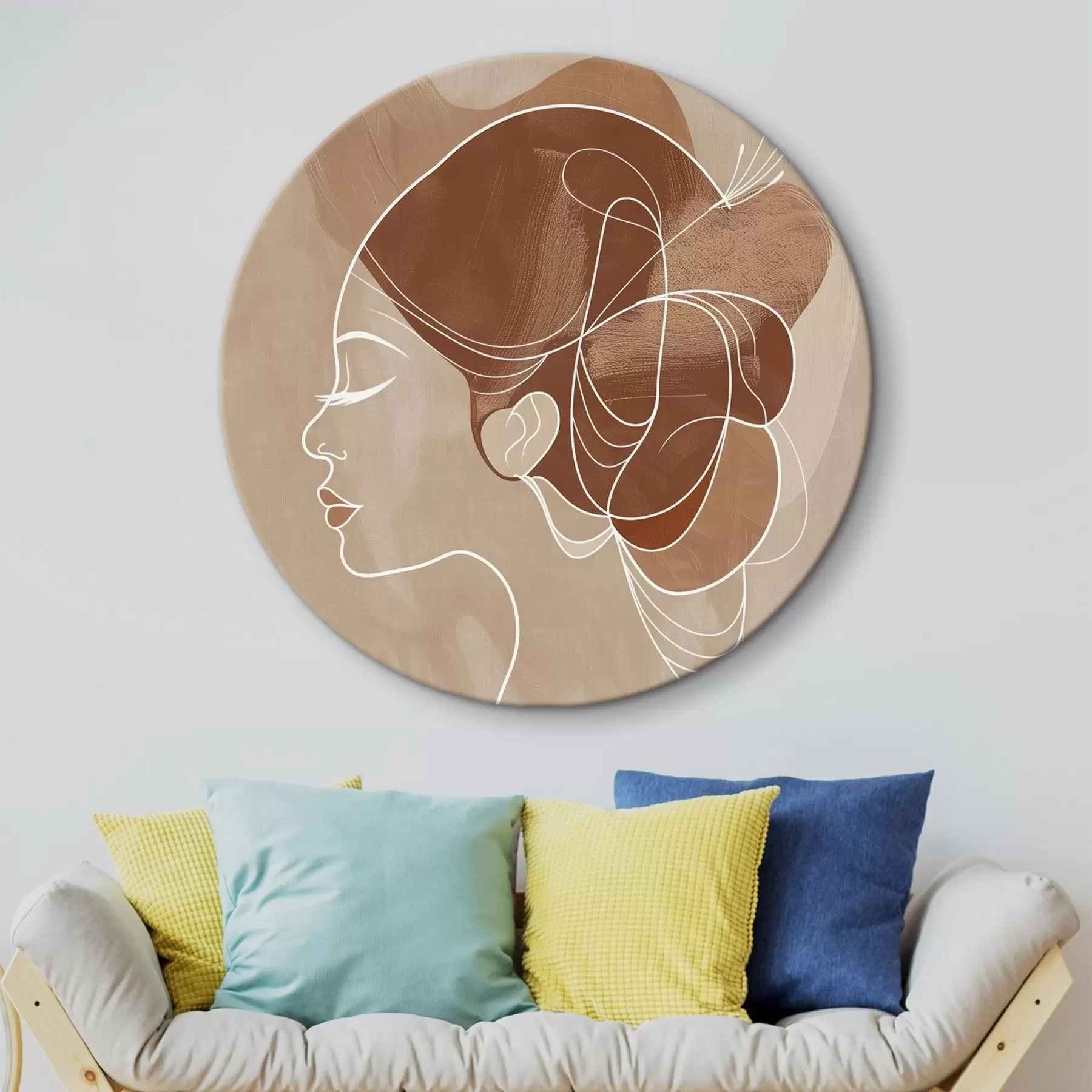  Schilderijen Abstracte compositie, meisje r45655