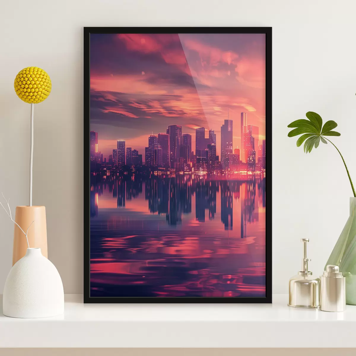 Poster Moderne stad f45657