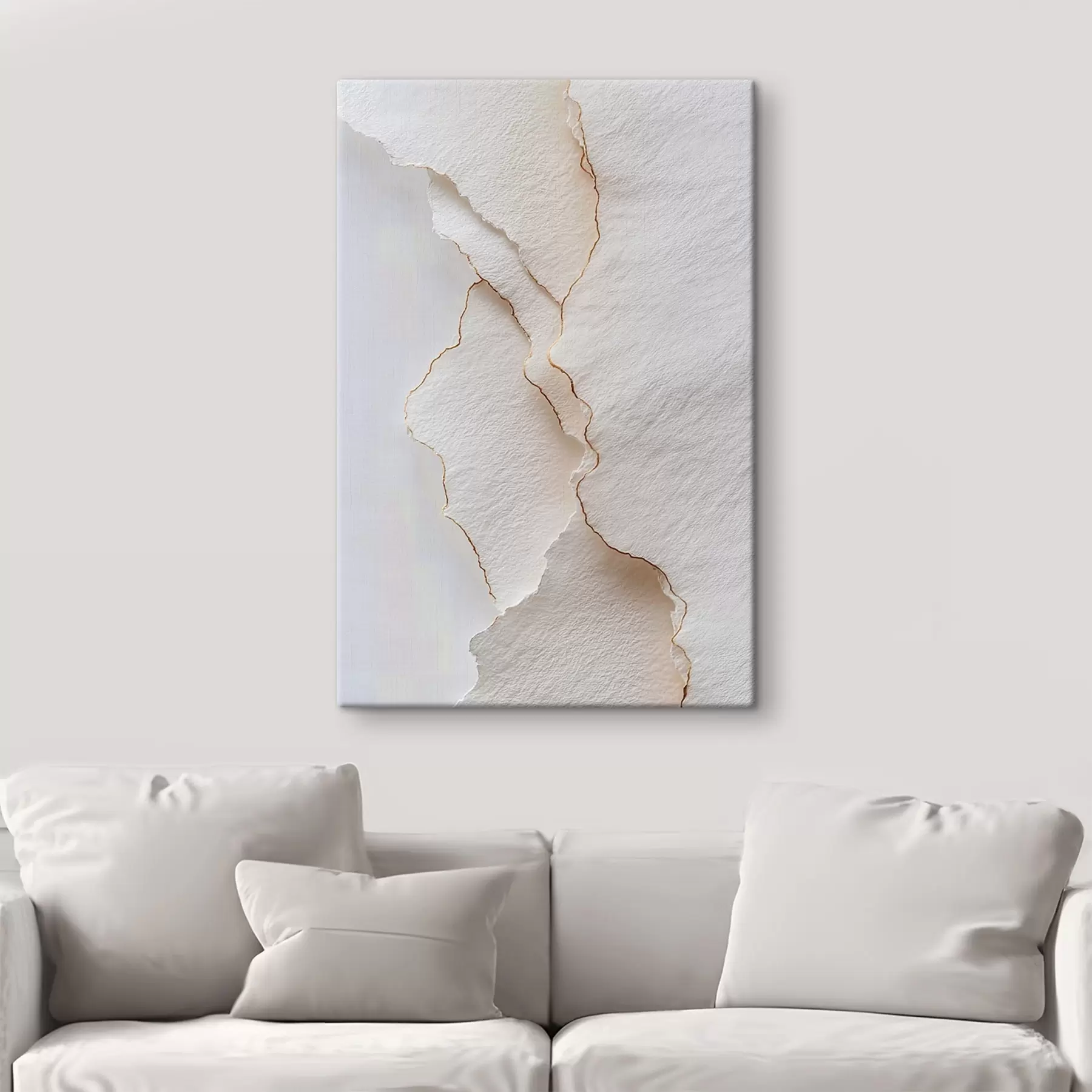  Schilderijen Licht papier scheurt met een fijne rand s45884