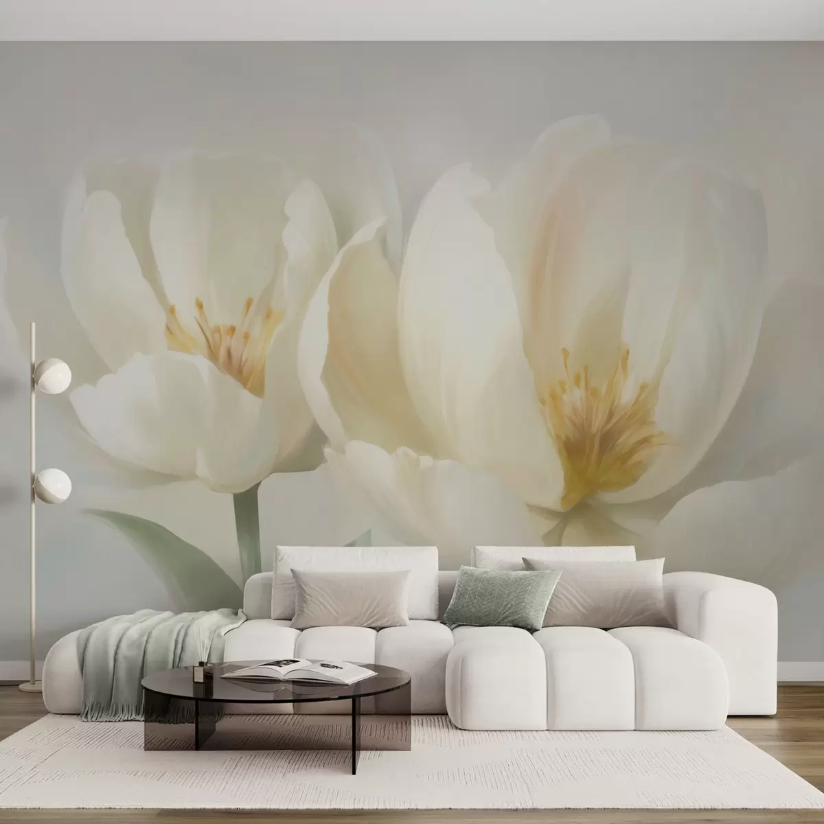 Fotobehang Bloemen in bloei w04652