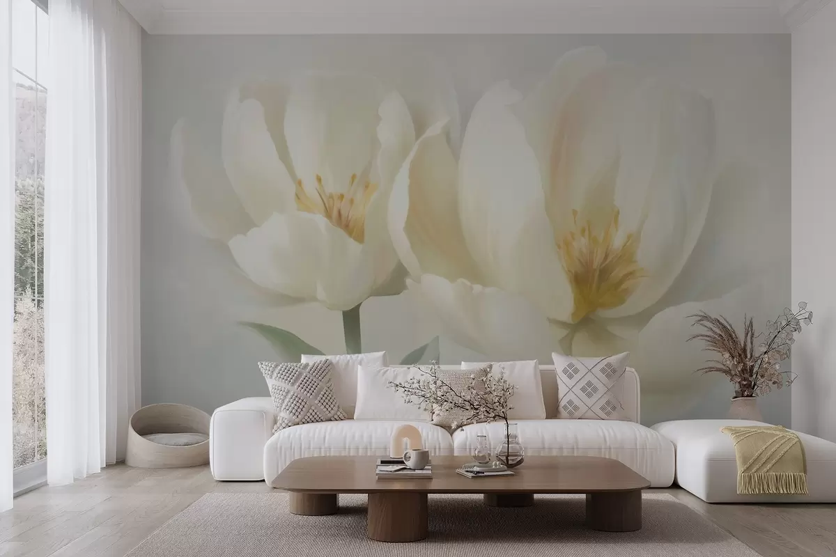 Fotobehang Bloemen in bloei w04652