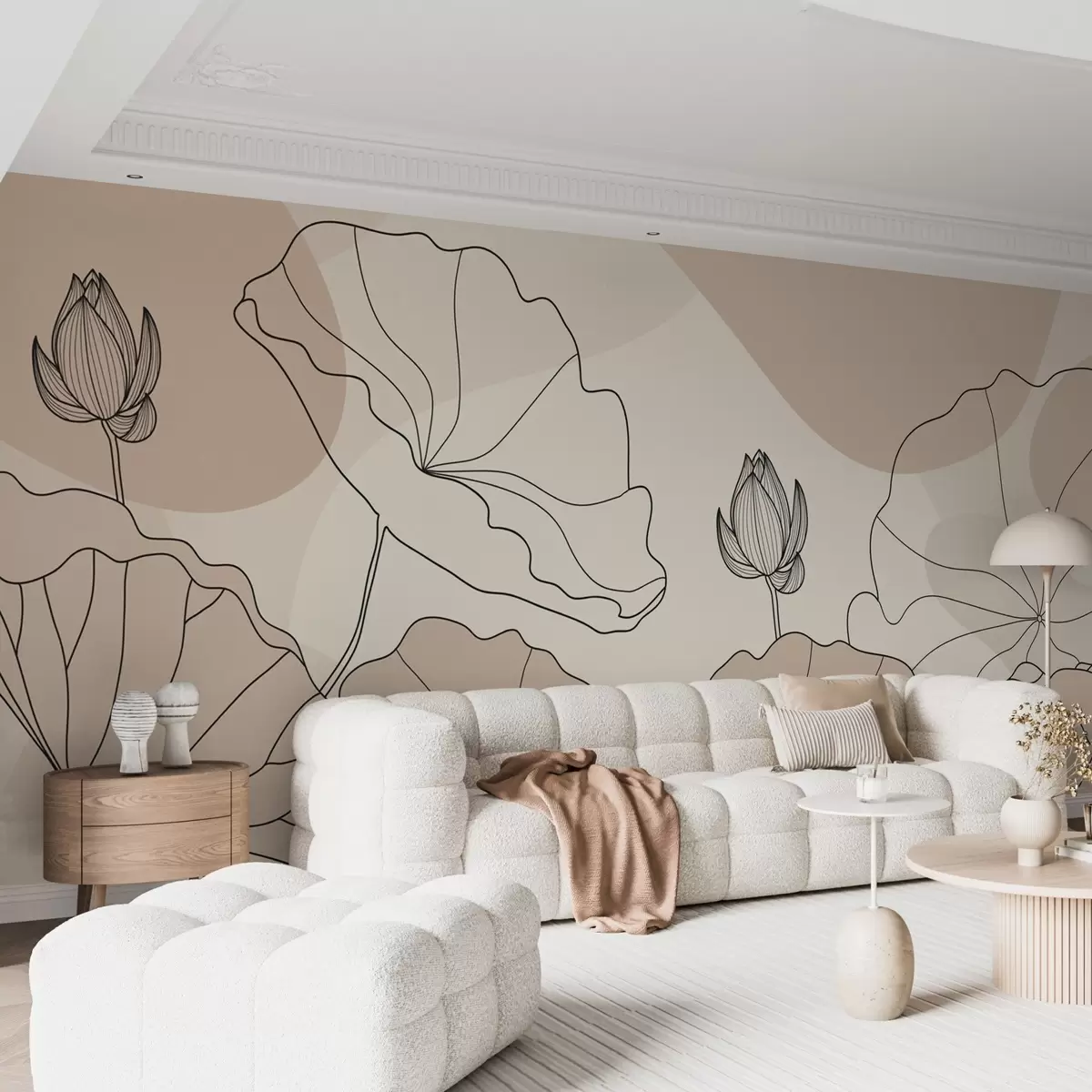 Fotobehang Lotusbloemen w04648