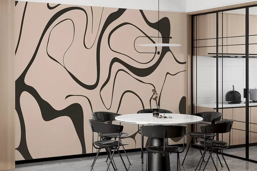 Fotobehang Abstract patroon w04649