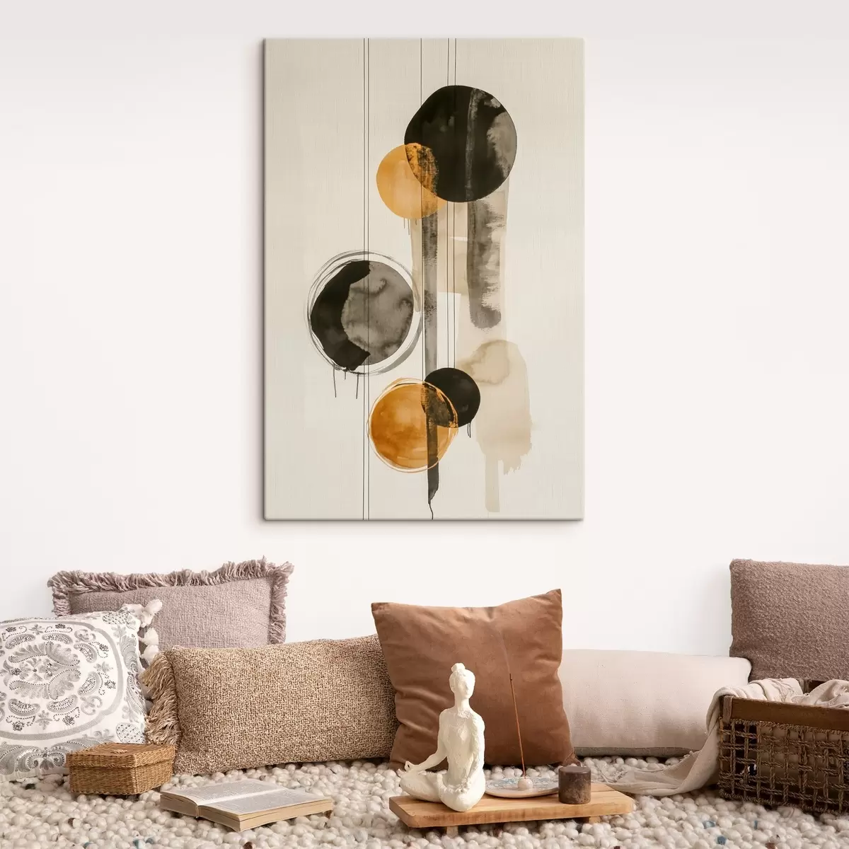  Schilderijen Abstracte cirkels s45780