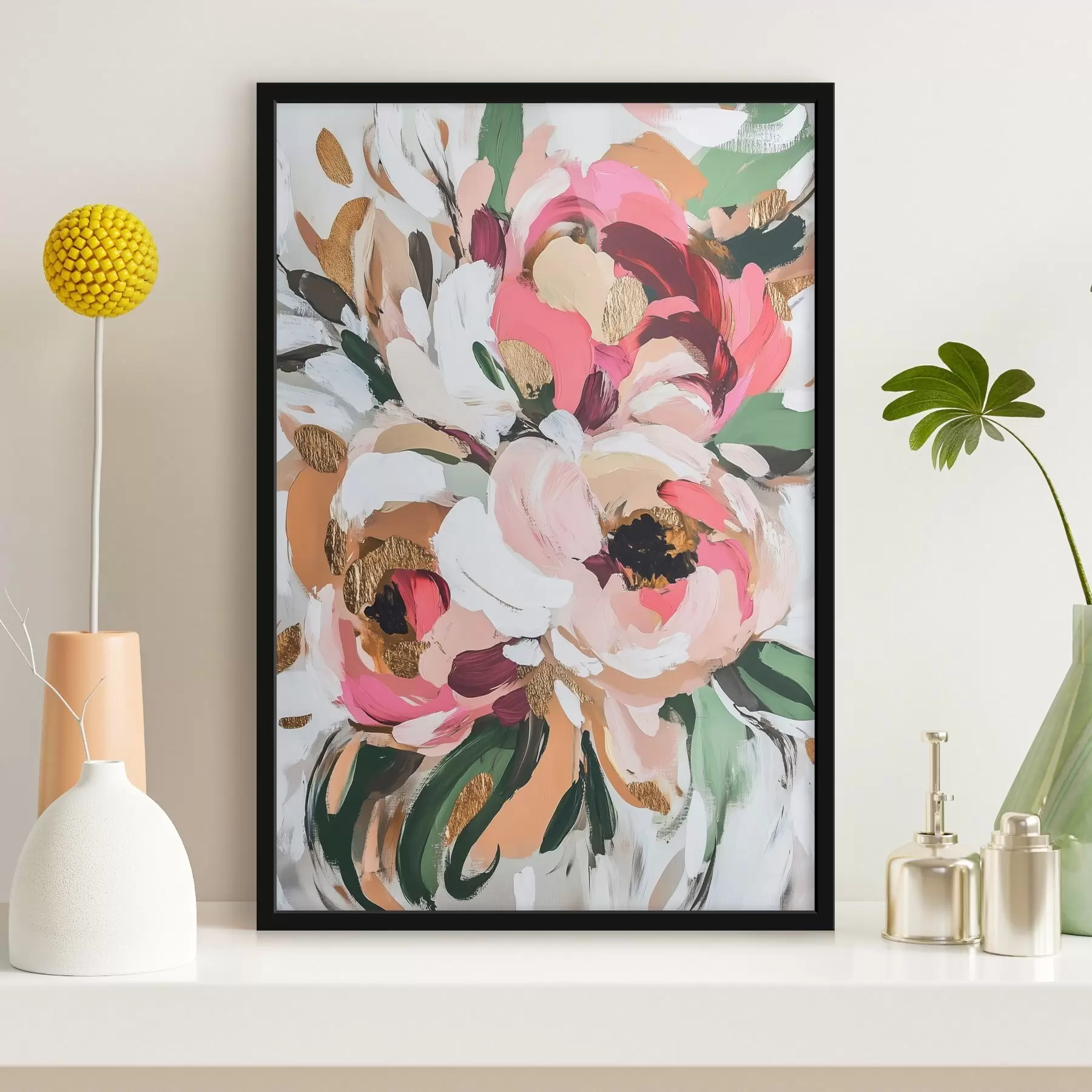 Fotobehang Abstract boeket bloemen f45983