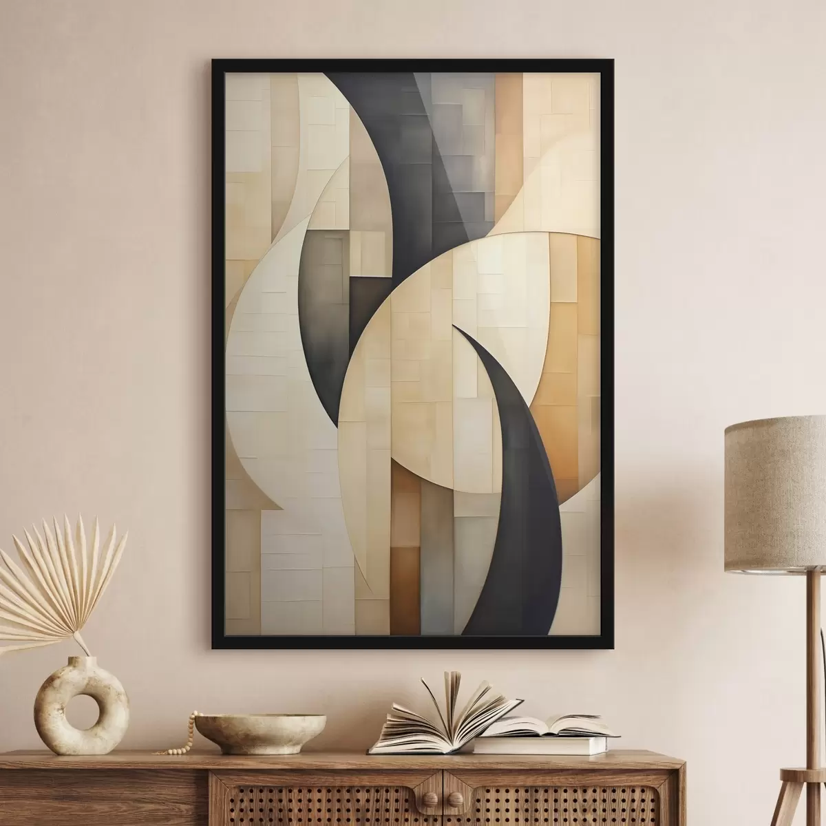 Poster Geometrische abstractie f46006