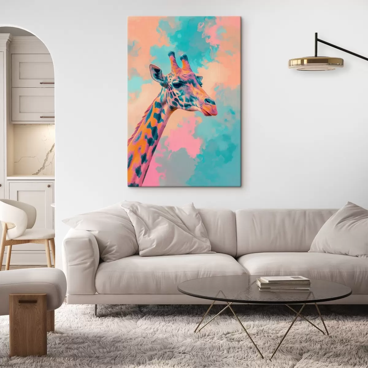  Schilderijen Giraffe s46037